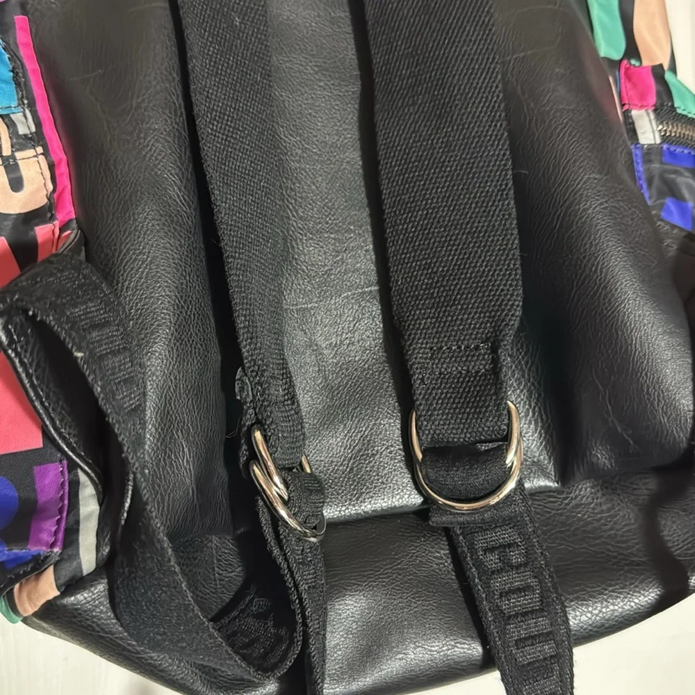 Juicy Couture colorful letter signature print backpack bag - Picture 8 of 11